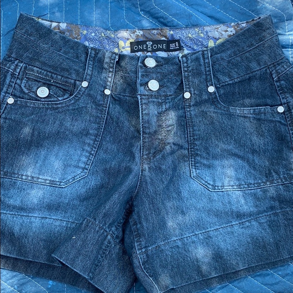 One5One Denim Shorts